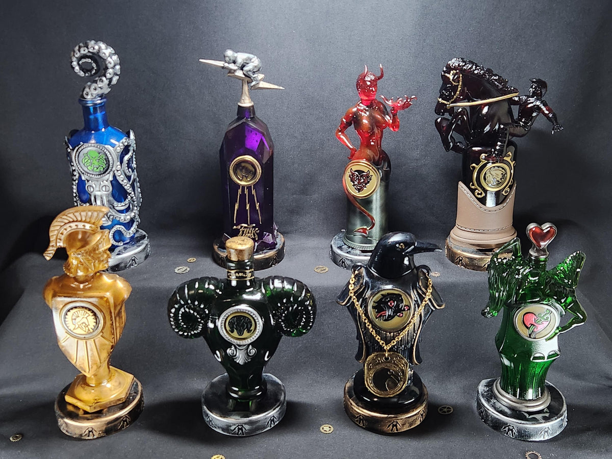 Infinite Vigor Bottles: Gaming Decor, 9-Inch+ Full Size Collectibles