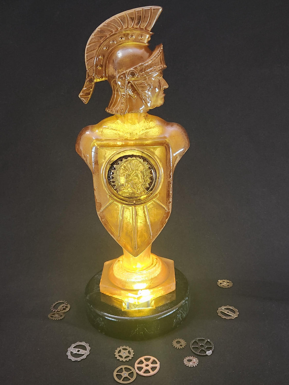Return To Sender Vigor Bottle – Hand Painted Fantasy Gaming Decor, Steampunk Prop, Large Collectible