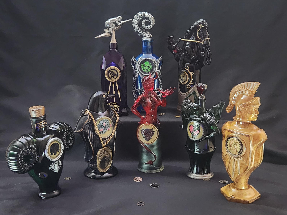 Infinite Vigor Bottles: Gaming Decor, 9-Inch+ Full Size Collectibles